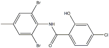  4-chloro-N-(2,6-dibromo-4-methylphenyl)-2-hydroxybenzamide