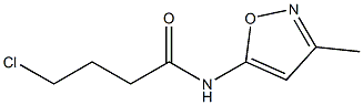 4-chloro-N-(3-methyl-1,2-oxazol-5-yl)butanamide