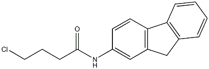 4-chloro-N-(9H-fluoren-2-yl)butanamide|