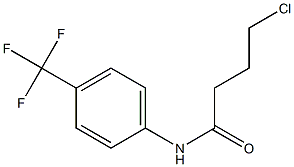 4-chloro-N-[4-(trifluoromethyl)phenyl]butanamide