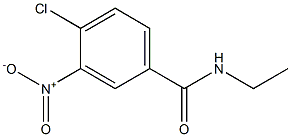4-chloro-N-ethyl-3-nitrobenzamide Structure