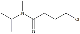 4-chloro-N-isopropyl-N-methylbutanamide Struktur