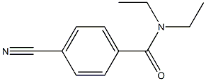 4-cyano-N,N-diethylbenzamide Struktur