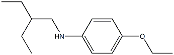 4-ethoxy-N-(2-ethylbutyl)aniline Structure