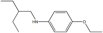 4-ethoxy-N-(2-ethylbutyl)aniline,,结构式