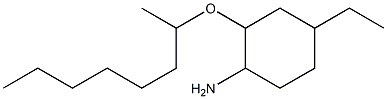  4-ethyl-2-(octan-2-yloxy)cyclohexan-1-amine