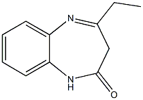 4-ethyl-2,3-dihydro-1H-1,5-benzodiazepin-2-one Structure