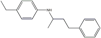 4-ethyl-N-(4-phenylbutan-2-yl)aniline Struktur