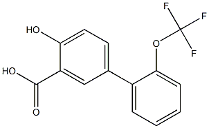 4-hydroxy-2'-(trifluoromethoxy)-1,1'-biphenyl-3-carboxylic acid