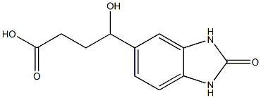 4-hydroxy-4-(2-oxo-2,3-dihydro-1H-1,3-benzodiazol-5-yl)butanoic acid Structure