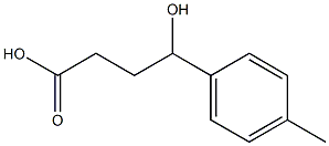 4-hydroxy-4-(4-methylphenyl)butanoic acid Structure