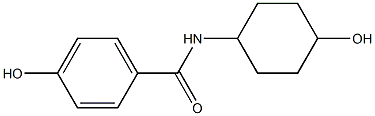 4-hydroxy-N-(4-hydroxycyclohexyl)benzamide Structure
