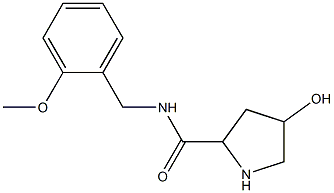  4-hydroxy-N-[(2-methoxyphenyl)methyl]pyrrolidine-2-carboxamide