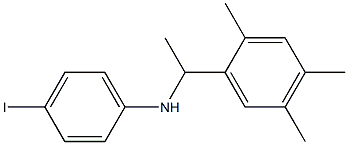 4-iodo-N-[1-(2,4,5-trimethylphenyl)ethyl]aniline