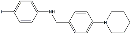 4-iodo-N-{[4-(piperidin-1-yl)phenyl]methyl}aniline