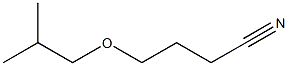 4-isobutoxybutanenitrile 化学構造式