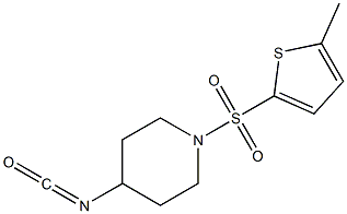 4-isocyanato-1-[(5-methylthiophene-2-)sulfonyl]piperidine