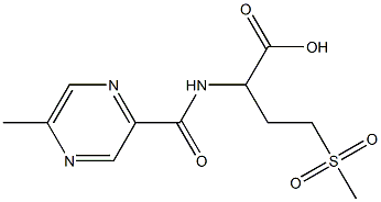 4-methanesulfonyl-2-[(5-methylpyrazin-2-yl)formamido]butanoic acid