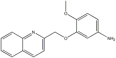 4-methoxy-3-(quinolin-2-ylmethoxy)aniline|