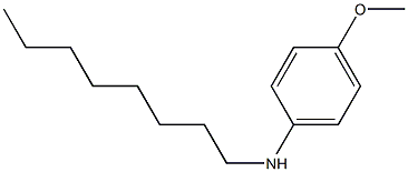 4-methoxy-N-octylaniline Structure