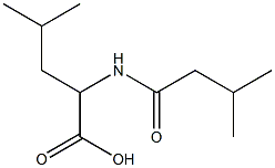 4-methyl-2-[(3-methylbutanoyl)amino]pentanoic acid|