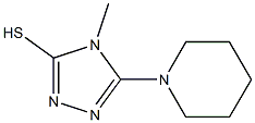  4-methyl-5-piperidin-1-yl-4H-1,2,4-triazole-3-thiol