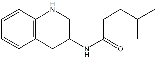 4-methyl-N-(1,2,3,4-tetrahydroquinolin-3-yl)pentanamide Structure