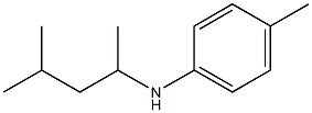 4-methyl-N-(4-methylpentan-2-yl)aniline