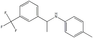  4-methyl-N-{1-[3-(trifluoromethyl)phenyl]ethyl}aniline