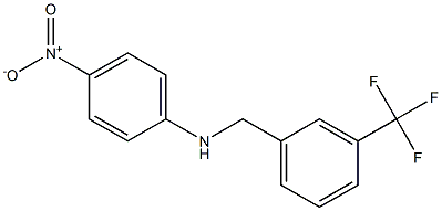  4-nitro-N-{[3-(trifluoromethyl)phenyl]methyl}aniline