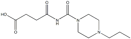 4-oxo-4-[(4-propylpiperazin-1-yl)carbonylamino]butanoic acid