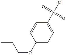 4-propoxybenzene-1-sulfonyl chloride Structure