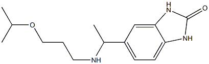 5-(1-{[3-(propan-2-yloxy)propyl]amino}ethyl)-2,3-dihydro-1H-1,3-benzodiazol-2-one