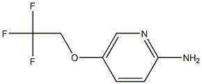 5-(2,2,2-trifluoroethoxy)pyridin-2-amine,,结构式