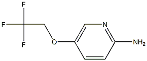 5-(2,2,2-trifluoroethoxy)pyridin-2-amine Struktur