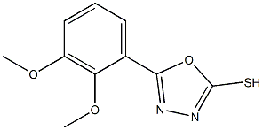 5-(2,3-dimethoxyphenyl)-1,3,4-oxadiazole-2-thiol|