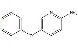 5-(2,5-dimethylphenoxy)pyridin-2-amine,,结构式