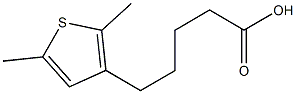  5-(2,5-dimethylthiophen-3-yl)pentanoic acid