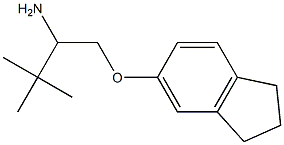 5-(2-amino-3,3-dimethylbutoxy)-2,3-dihydro-1H-indene|