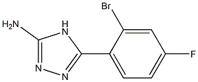 5-(2-bromo-4-fluorophenyl)-4H-1,2,4-triazol-3-amine|