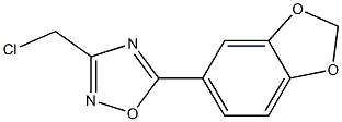 5-(2H-1,3-benzodioxol-5-yl)-3-(chloromethyl)-1,2,4-oxadiazole|