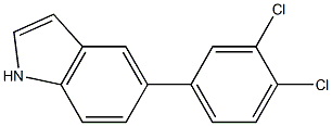 5-(3,4-dichlorophenyl)-1H-indole|