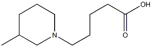 5-(3-methylpiperidin-1-yl)pentanoic acid