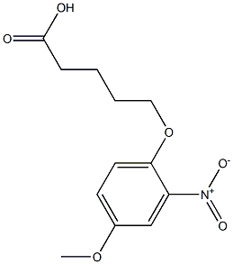 5-(4-methoxy-2-nitrophenoxy)pentanoic acid