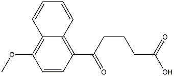 5-(4-methoxynaphthalen-1-yl)-5-oxopentanoic acid