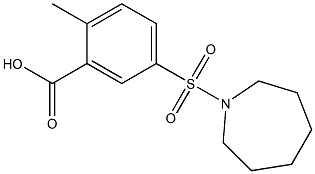 5-(azepane-1-sulfonyl)-2-methylbenzoic acid