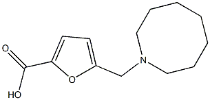 5-(azocan-1-ylmethyl)furan-2-carboxylic acid|