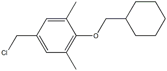  5-(chloromethyl)-2-(cyclohexylmethoxy)-1,3-dimethylbenzene