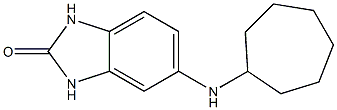 5-(cycloheptylamino)-2,3-dihydro-1H-1,3-benzodiazol-2-one Struktur