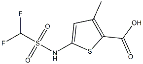 5-(difluoromethanesulfonamido)-3-methylthiophene-2-carboxylic acid